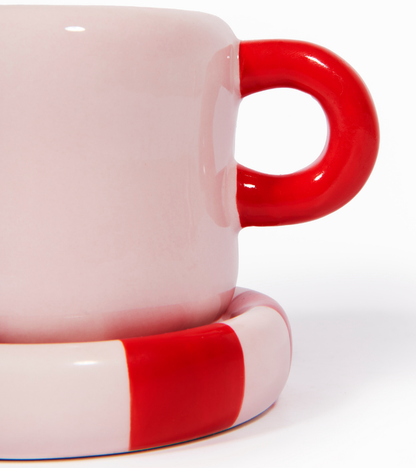Tasse Love avec soucoupe