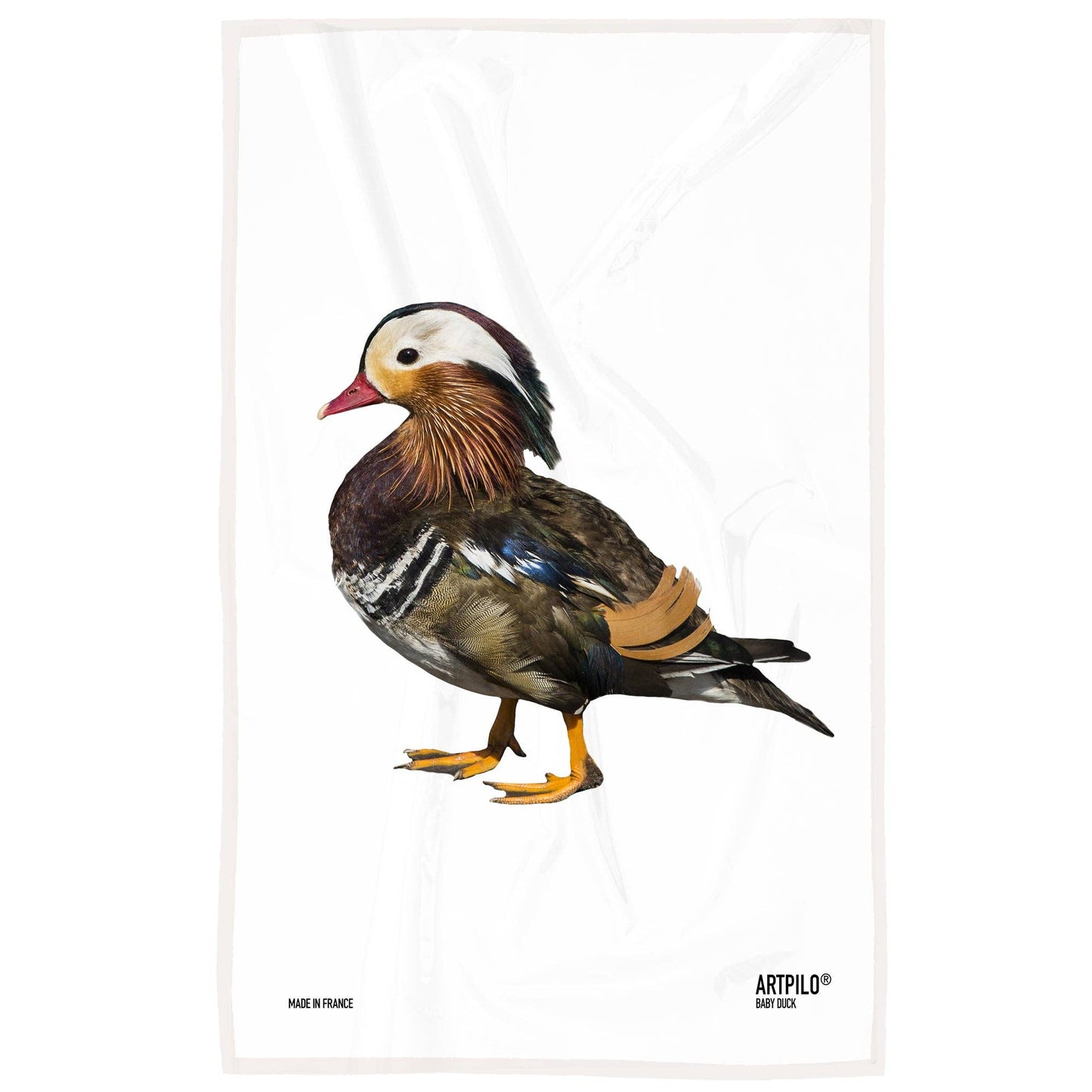 Mandarin Duck Dishcloth