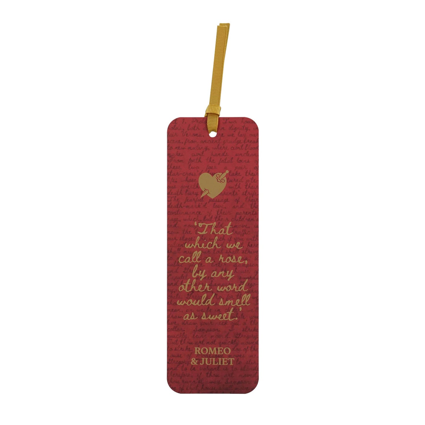 Marque-page papier Shakespeare - Roméo et Juliette