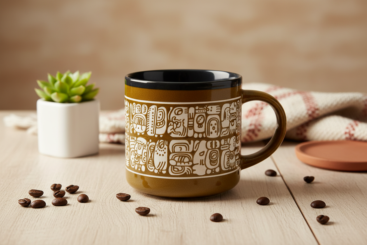 Mug Maya Script (430 ml)