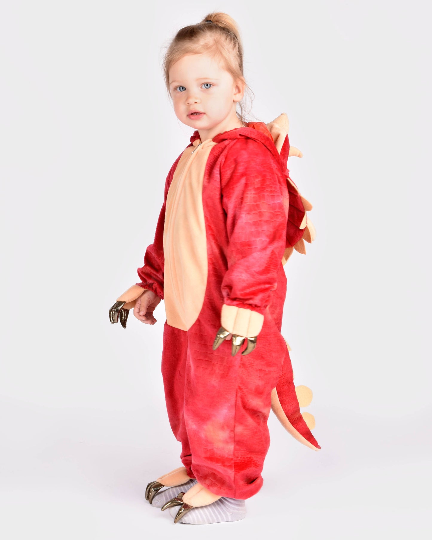 Triceratops dinosaur costume for children 4-6 years old (110-116 cm)