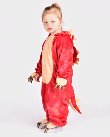 Triceratops dinosaur costume for children 4-6 years old (110-116 cm)