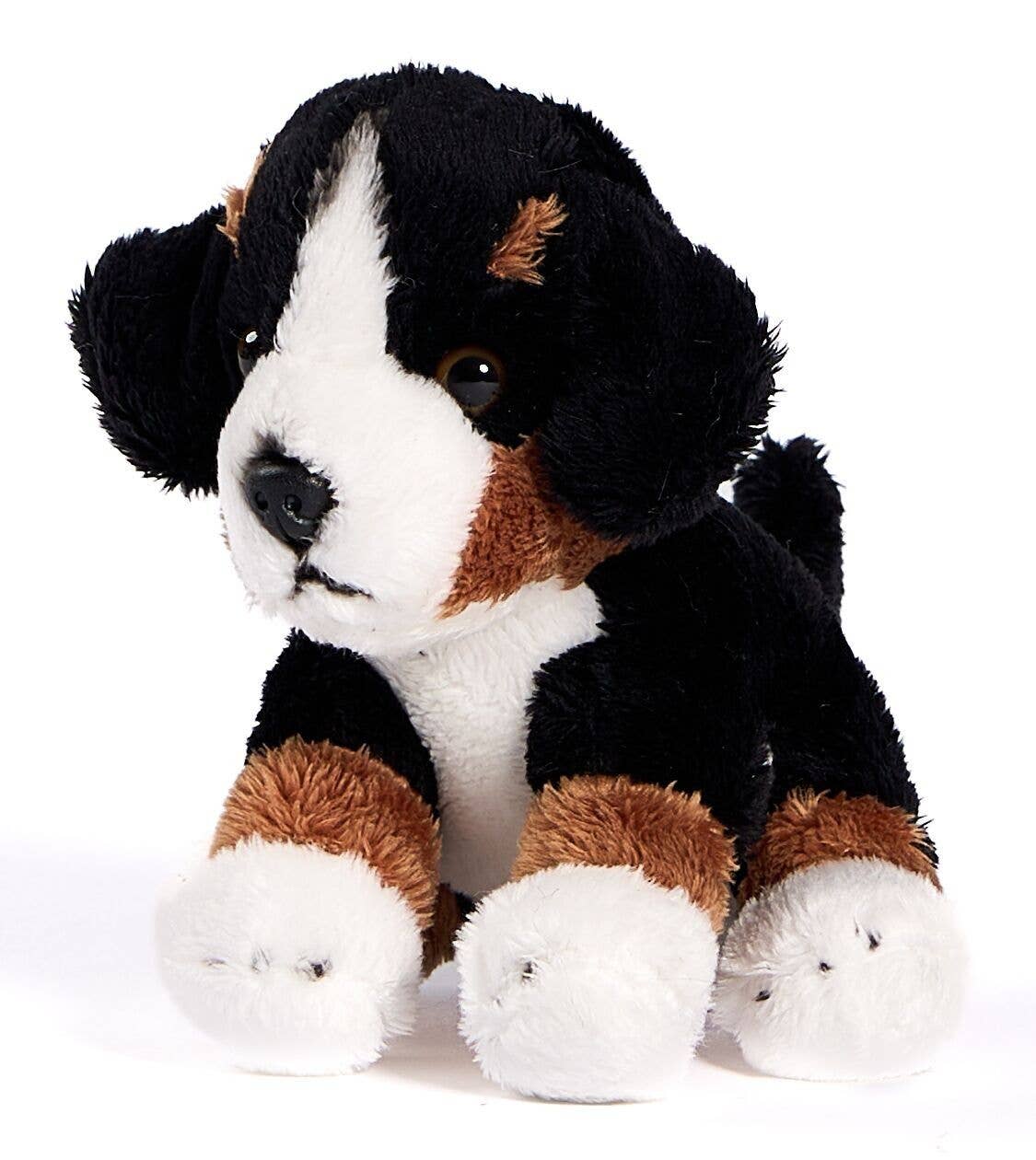 Peluche chiot Bouvier bernois assis Uni Toys