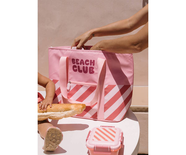 Sac cabas isotherme Rayures Bloom & Blush