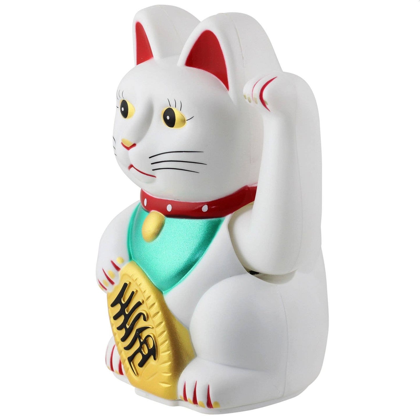 Lucky white cat 13cm