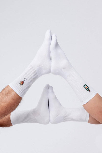 Spritz Embroidered Socks