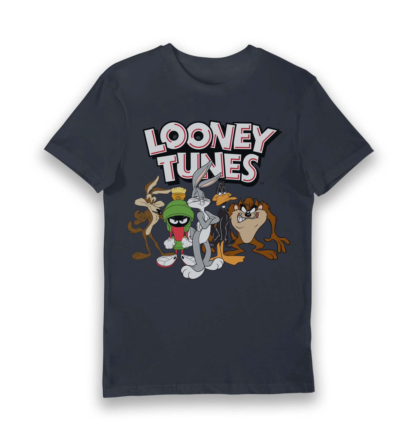 T-shirt Looney Tunes groupe avec logo
