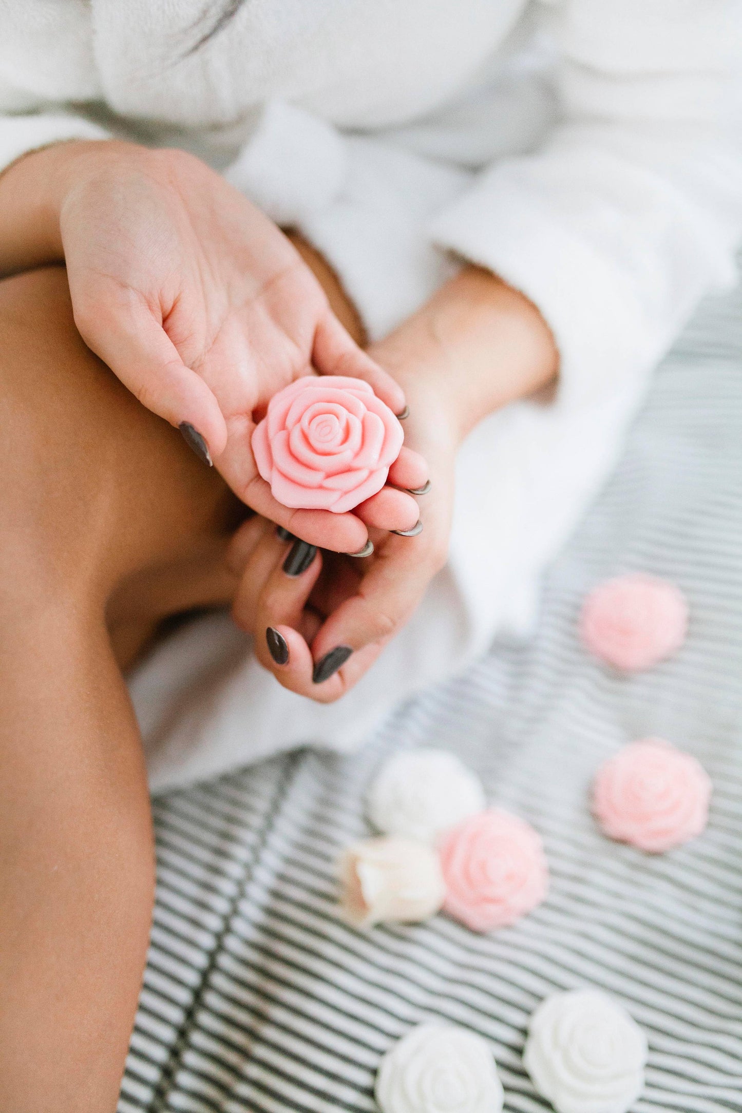 3 Savons ROSE dans pochette