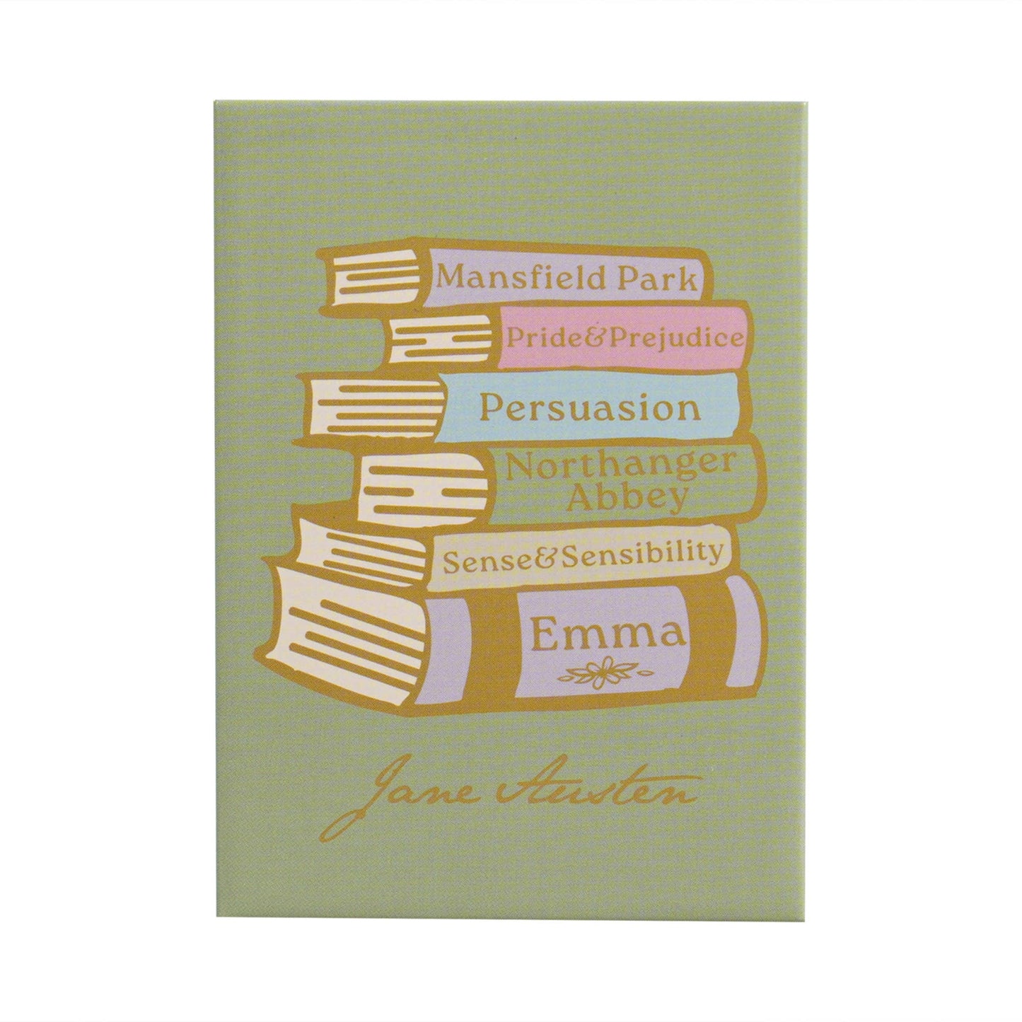 Metal Magnet - Jane Austen (Books)