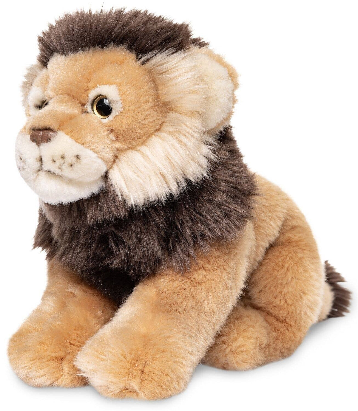 Peluche lion couché