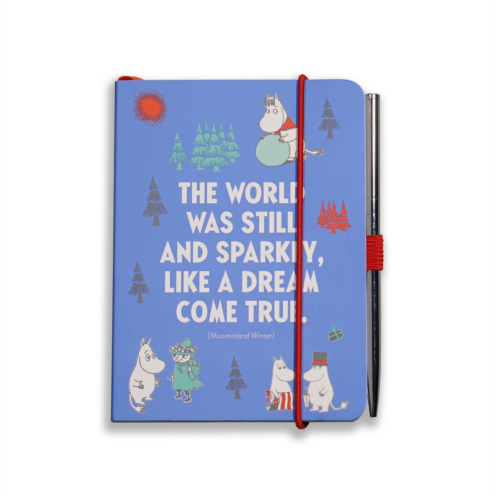 A6 Notebook and Pen - Moomin (Winter)