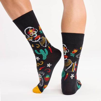 Mariachi Day of the Dead Socks