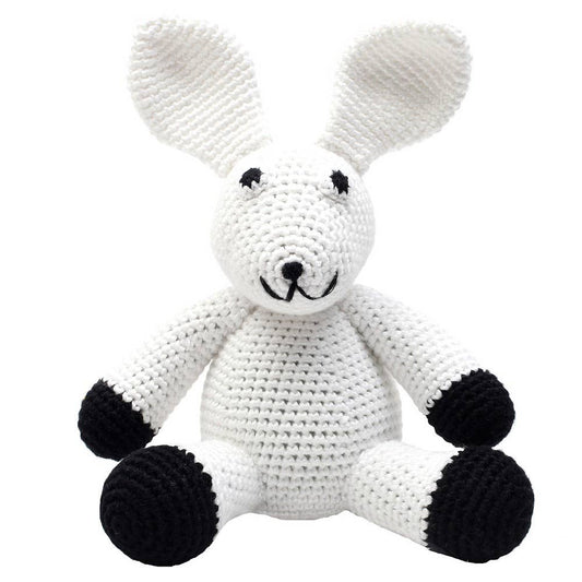 Peluche en Crochet - Lapin blanc