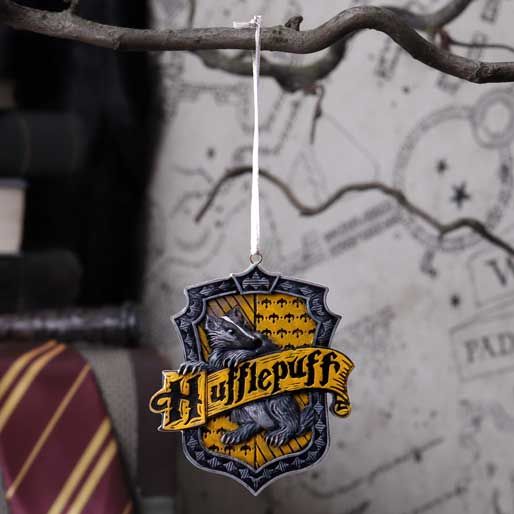Décoration de Noël Harry Potter - Blason Poufsouffle