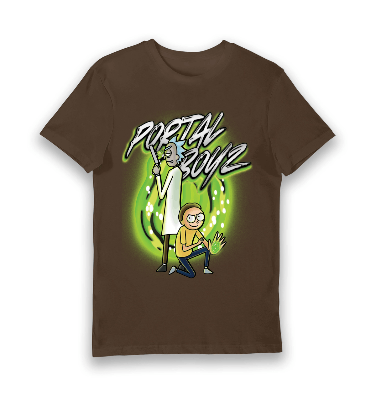 T-shirt Rick and Morty Portal Boyz