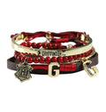 Ensemble de bracelets Harry Potter Gryffondor