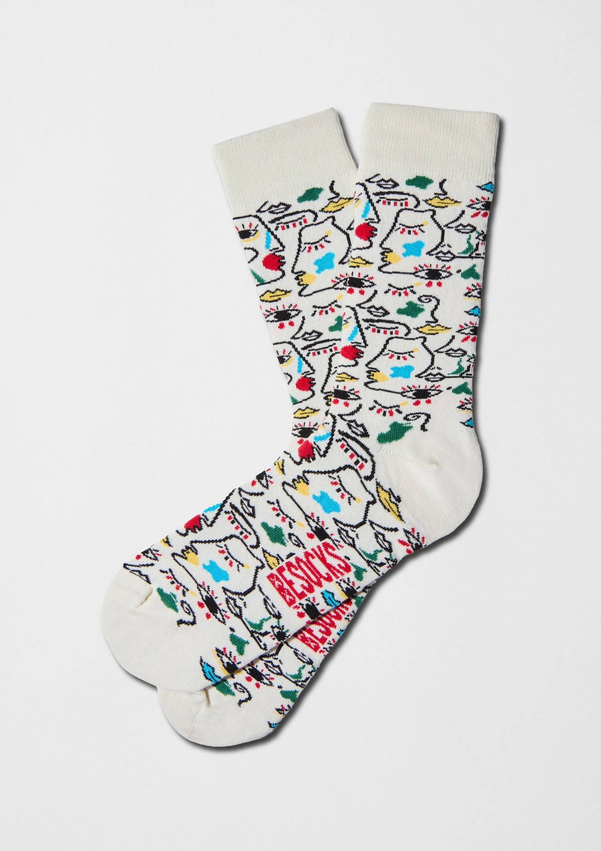 BeCubism - Chaussettes 100 % coton biologique