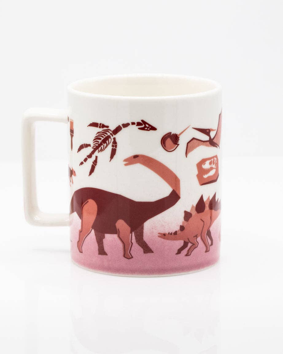 Retro Paleontology Mug (350 ml)
