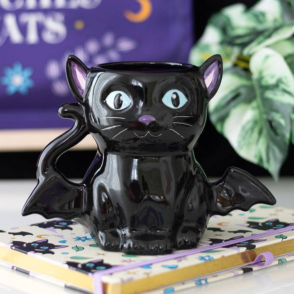 3D Cat Bat Mug