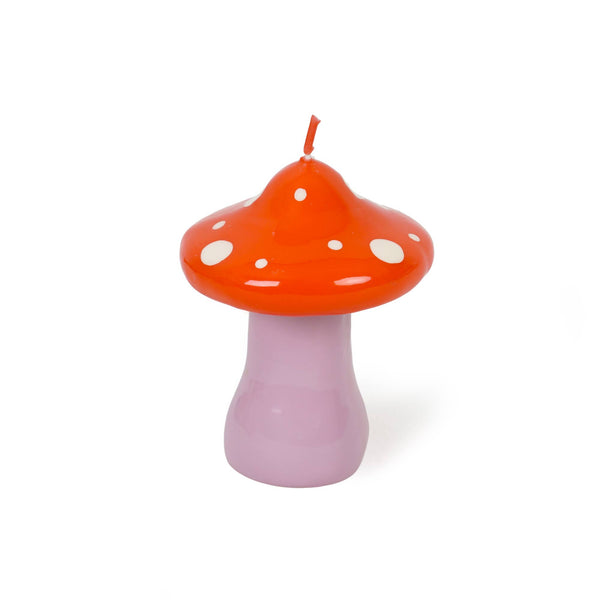 Grande Bougie Champignon Rouge Helio Ferretti Vue 2