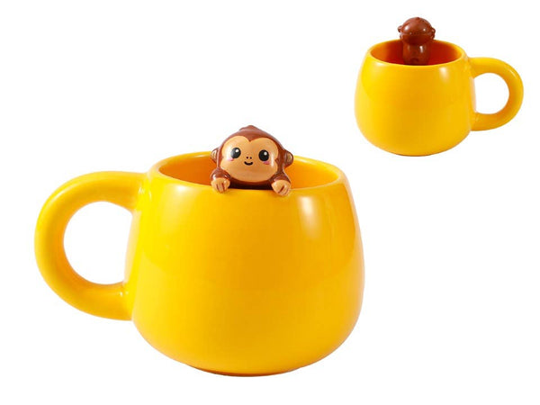 Mug avec Figurine Singe