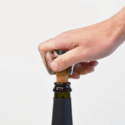 Einfacher Champagner-Sternflaschenöffner
