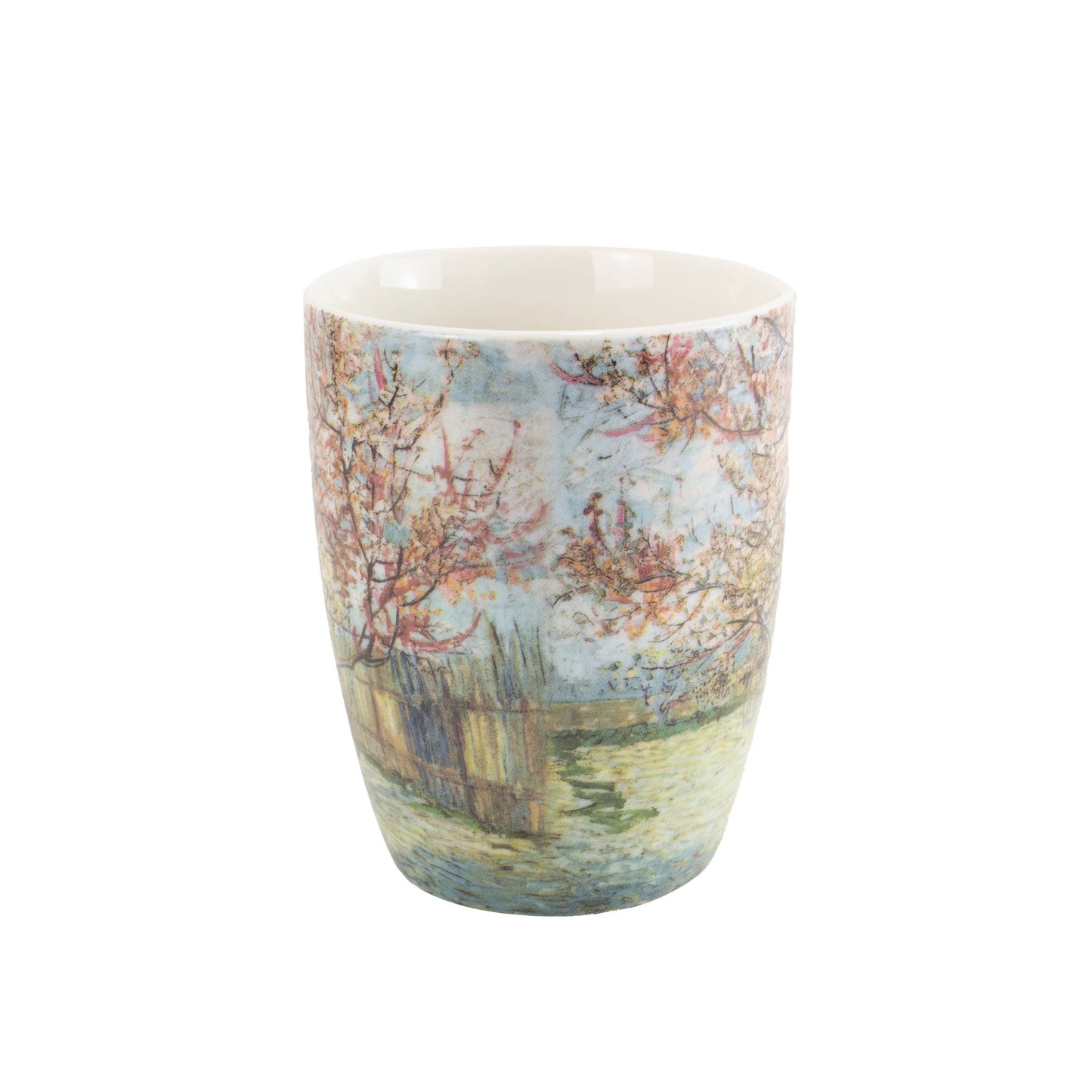 Mug in the box, Kroller Muller, Van Gogh, Peach Blossom