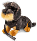 Peluche Teckel à Poil Dur, Assis (avec Laisse) - 22 cm (Hauteur)