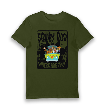 T-shirt adulte Scooby-Doo Mystery Machine Where Are You