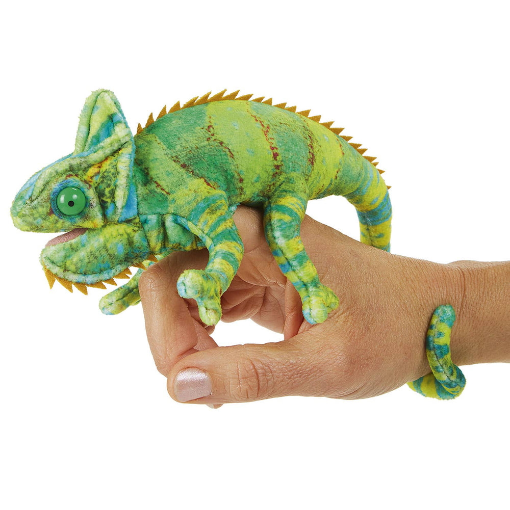 Chameleon Finger Puppet