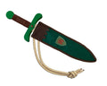 Épée Kamelot S + Fourreau Marron/Verte