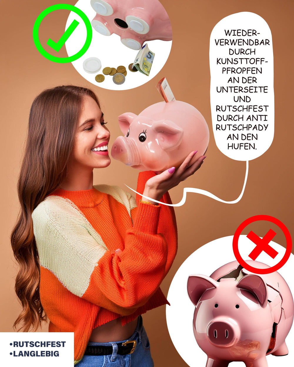 Tirelire Cochon XXL