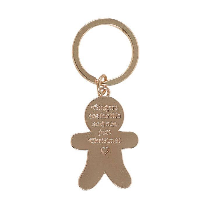 Gingerbread Man Keychain