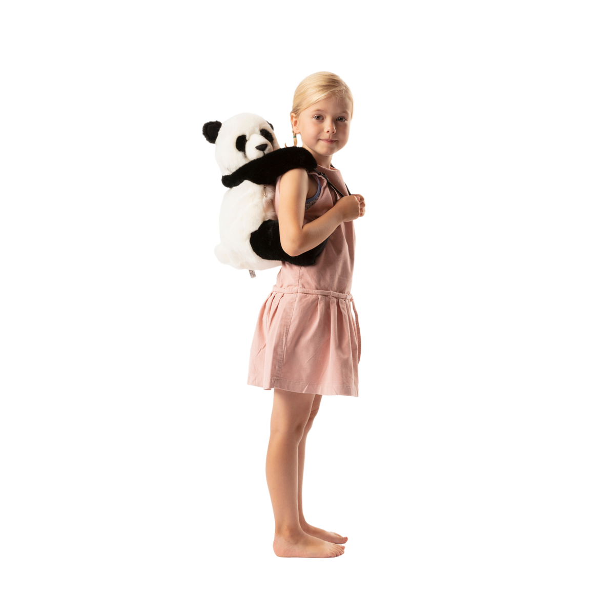 Children's panda plush backpack