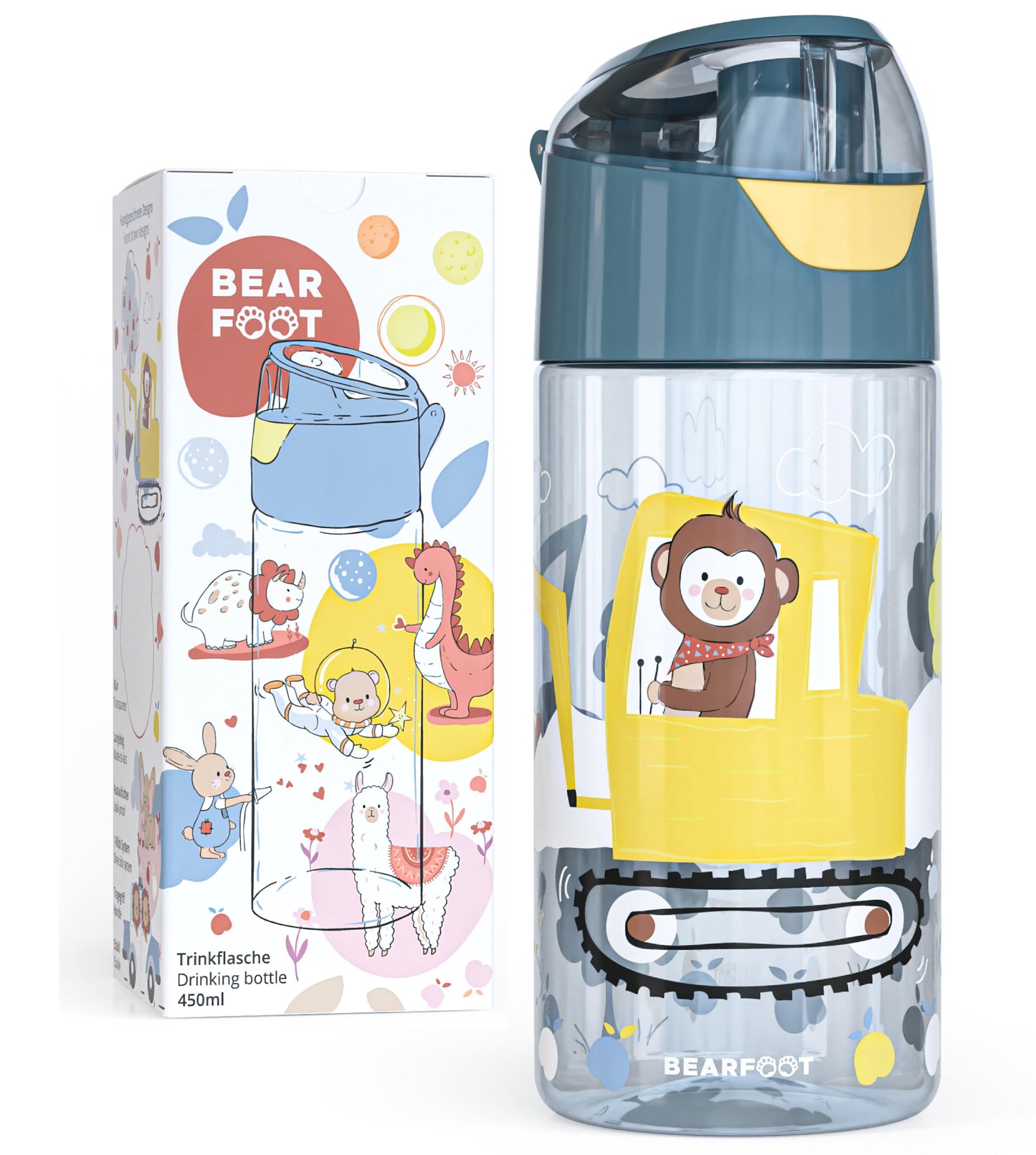 Excavator Bundle - Bento Box M & Water Bottle 450ml & Insulated Bottle 400ml