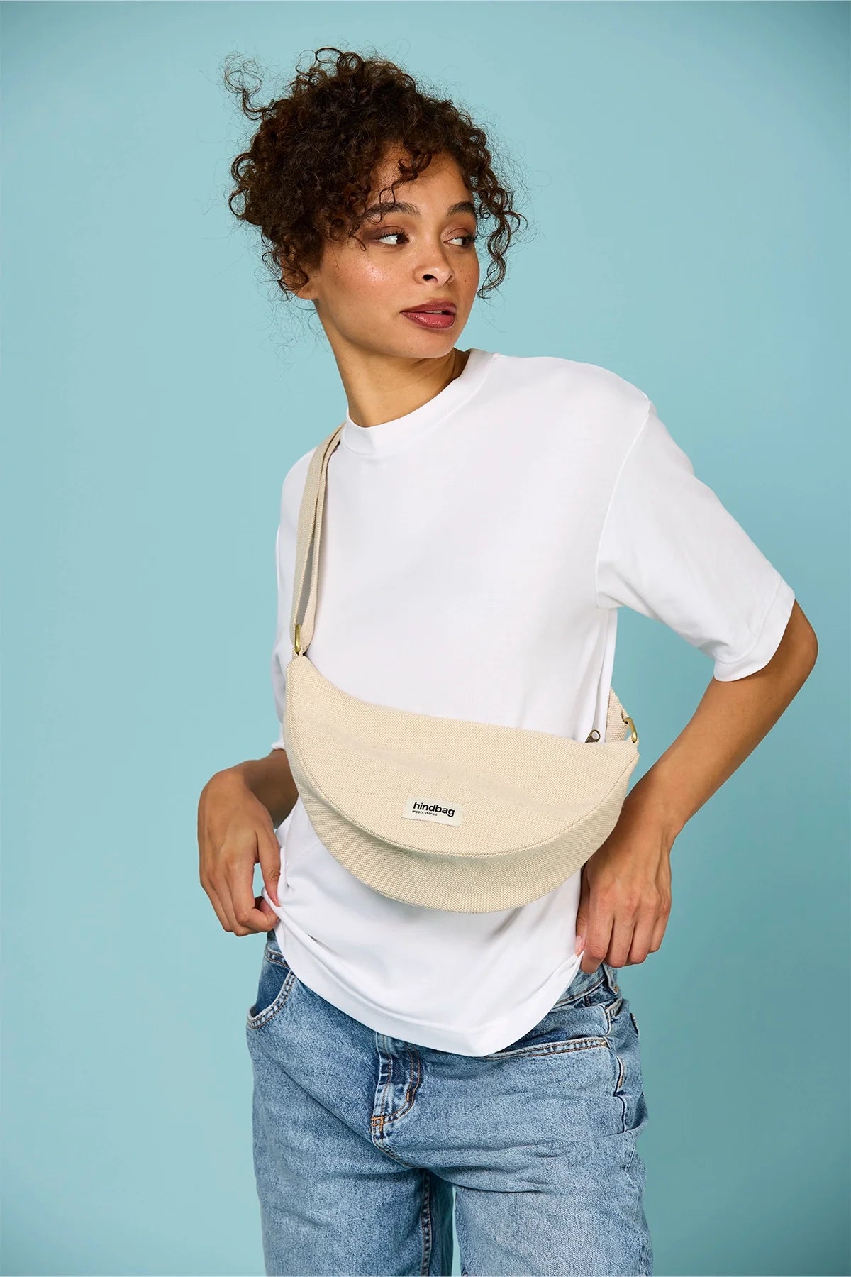 Andrea Jute Bum Bag