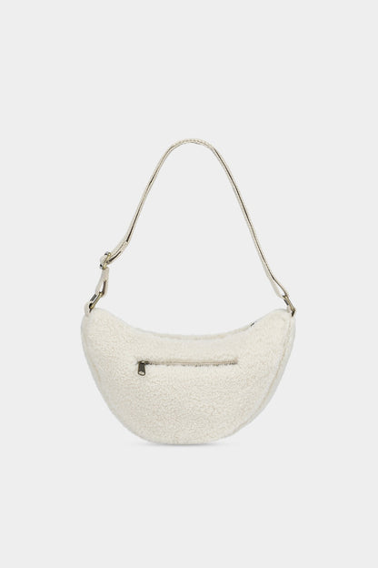 Sac banane Andrea Teddy Arctique