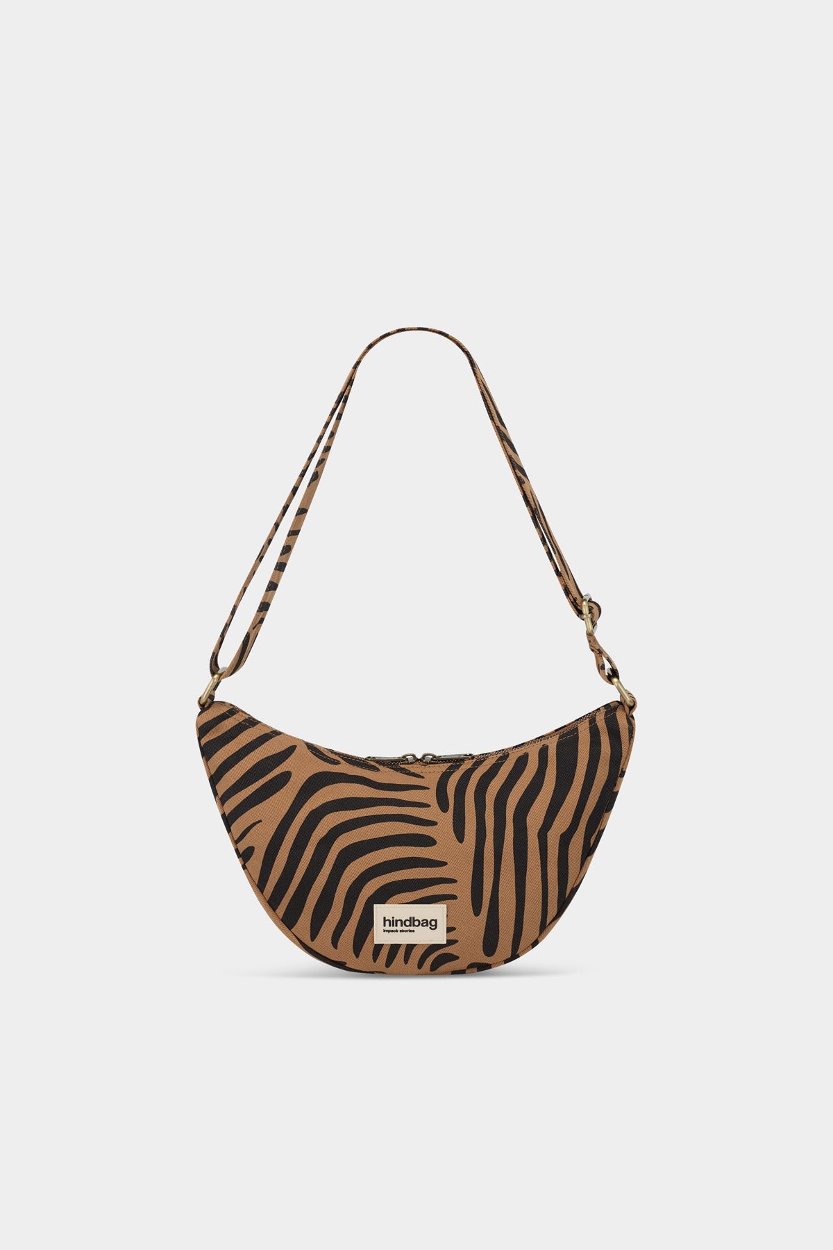 Sac Banane Andrea Zèbre cannelle