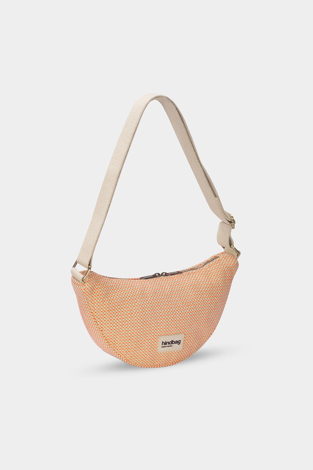 Sac banane Andrea Tressage corail