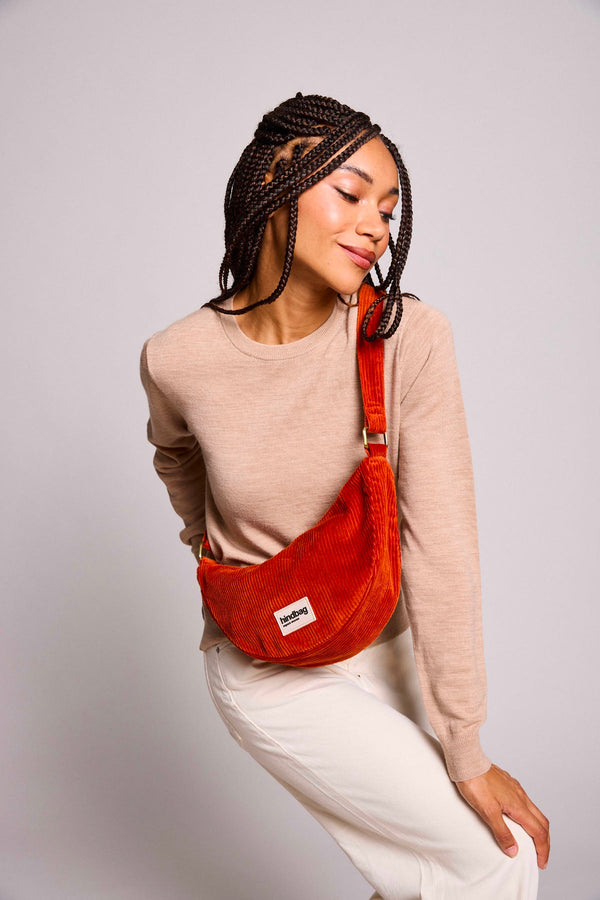 Andrea Brick Velvet Fanny Pack