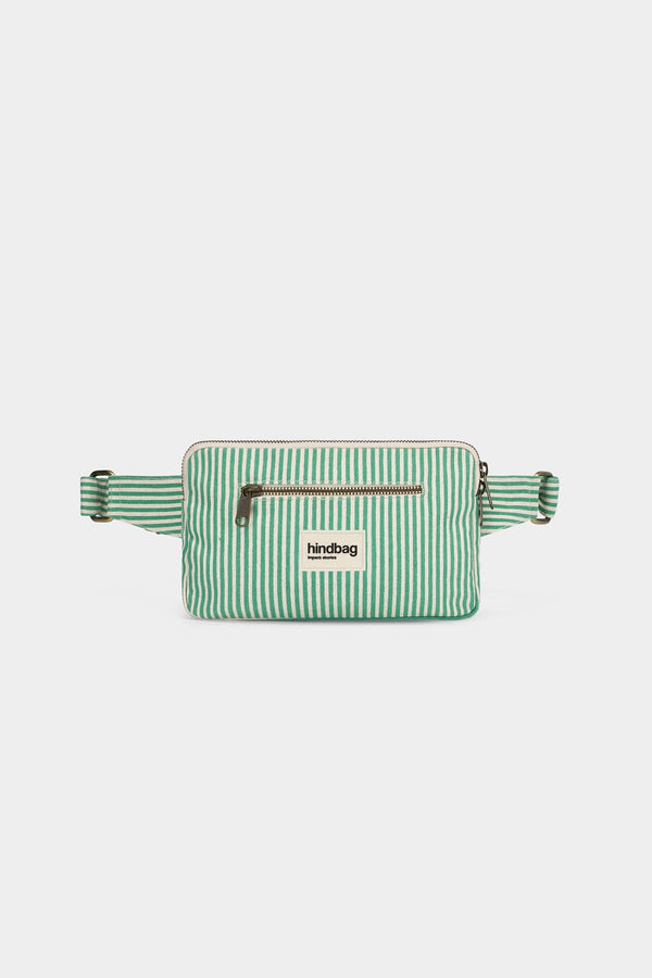 Harry Striped Green Fanny Pack
