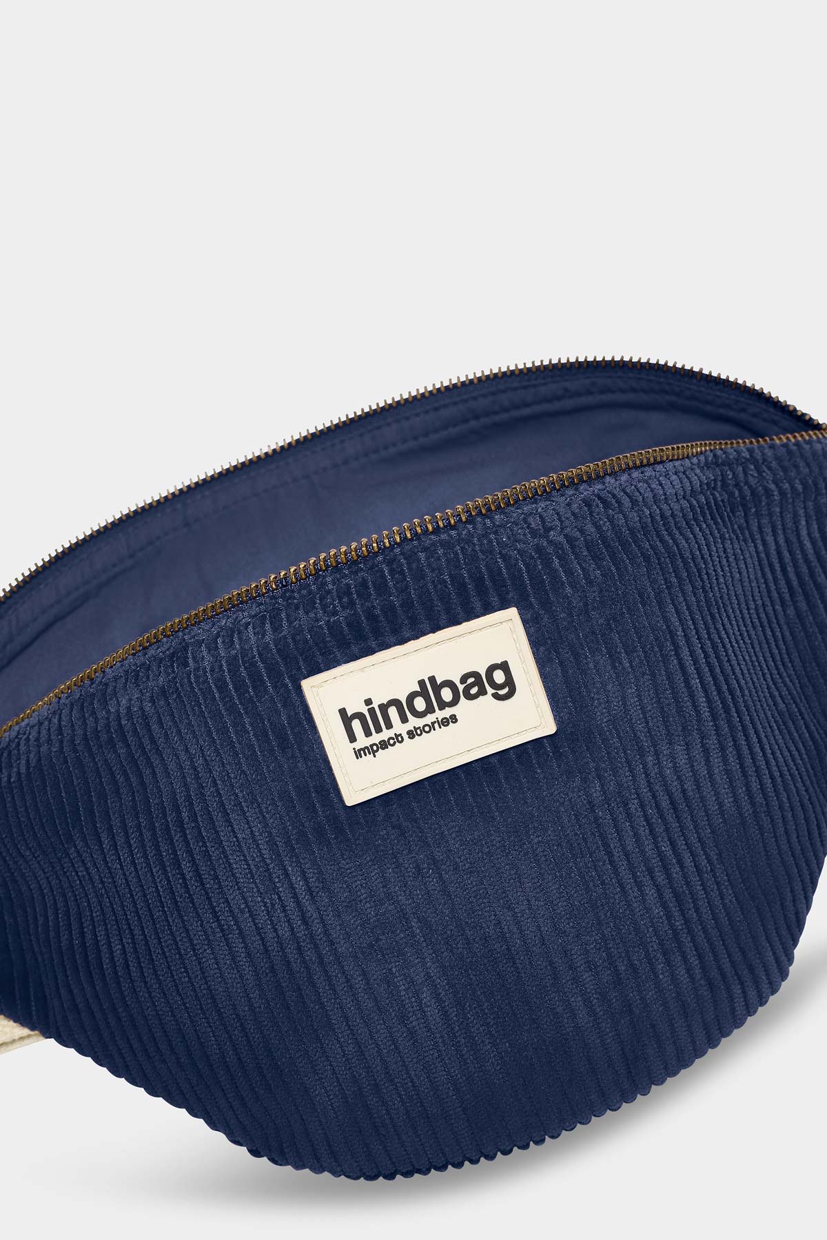 Olivia Velvet Navy Fanny Pack