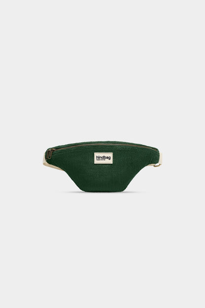 Sac banane Olivia Velours Sapin