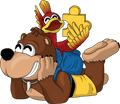 Figurine Banjo and Kazooie
