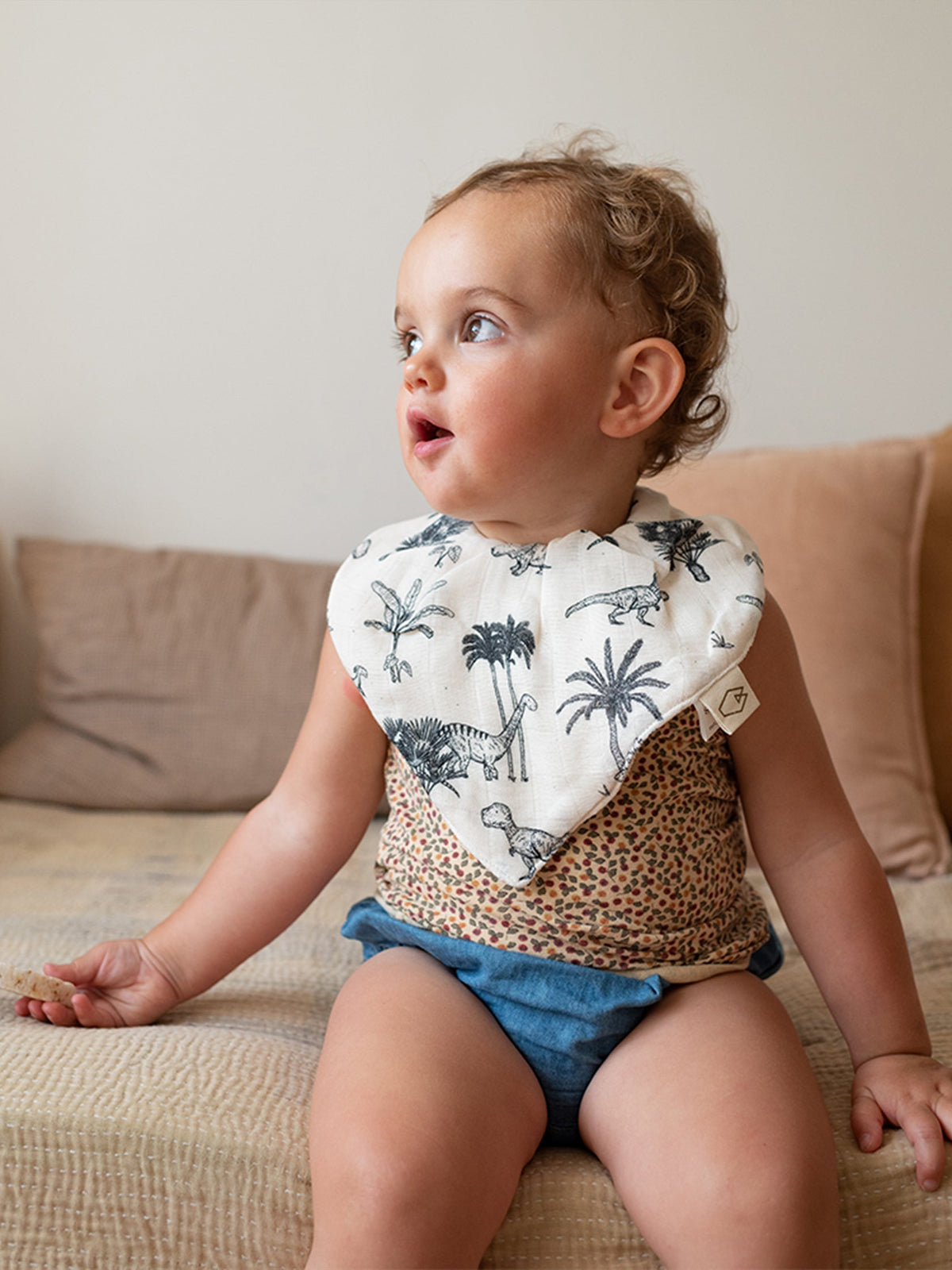 Set of 2 bandana bibs - MAEL