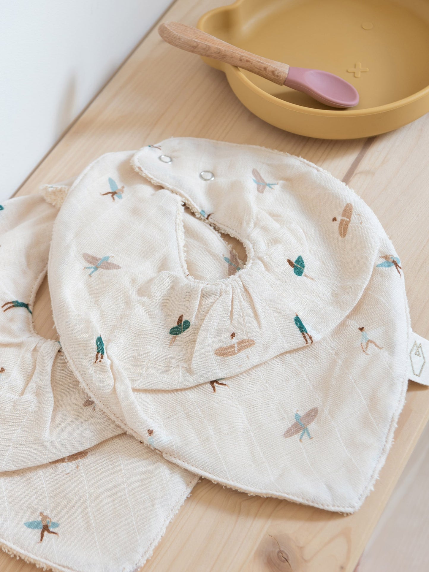 Set of 2 bandana bibs - MAEL
