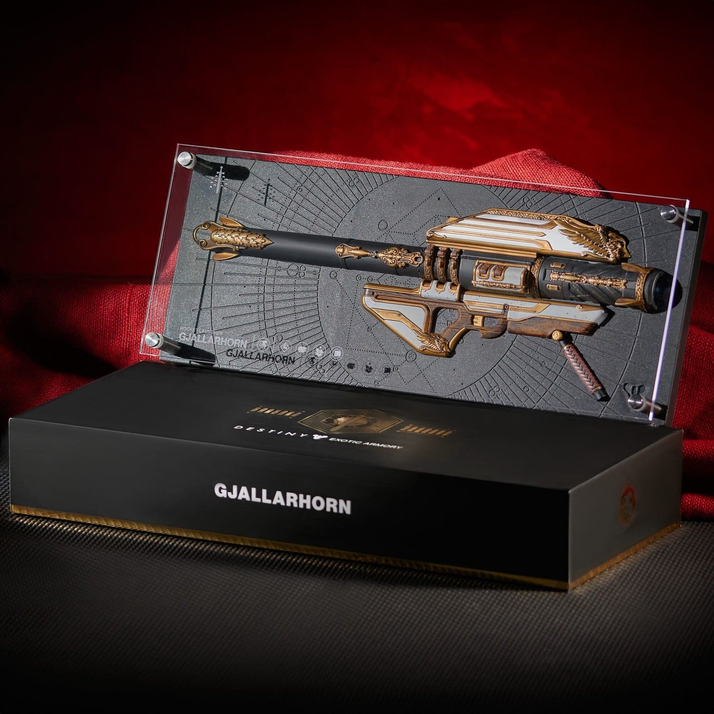 Destiny Exotic Armory Collection "Gjallarhorn" Replica Plaque