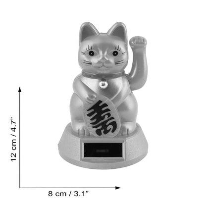 Lucky Solar Gold Cat 12cm