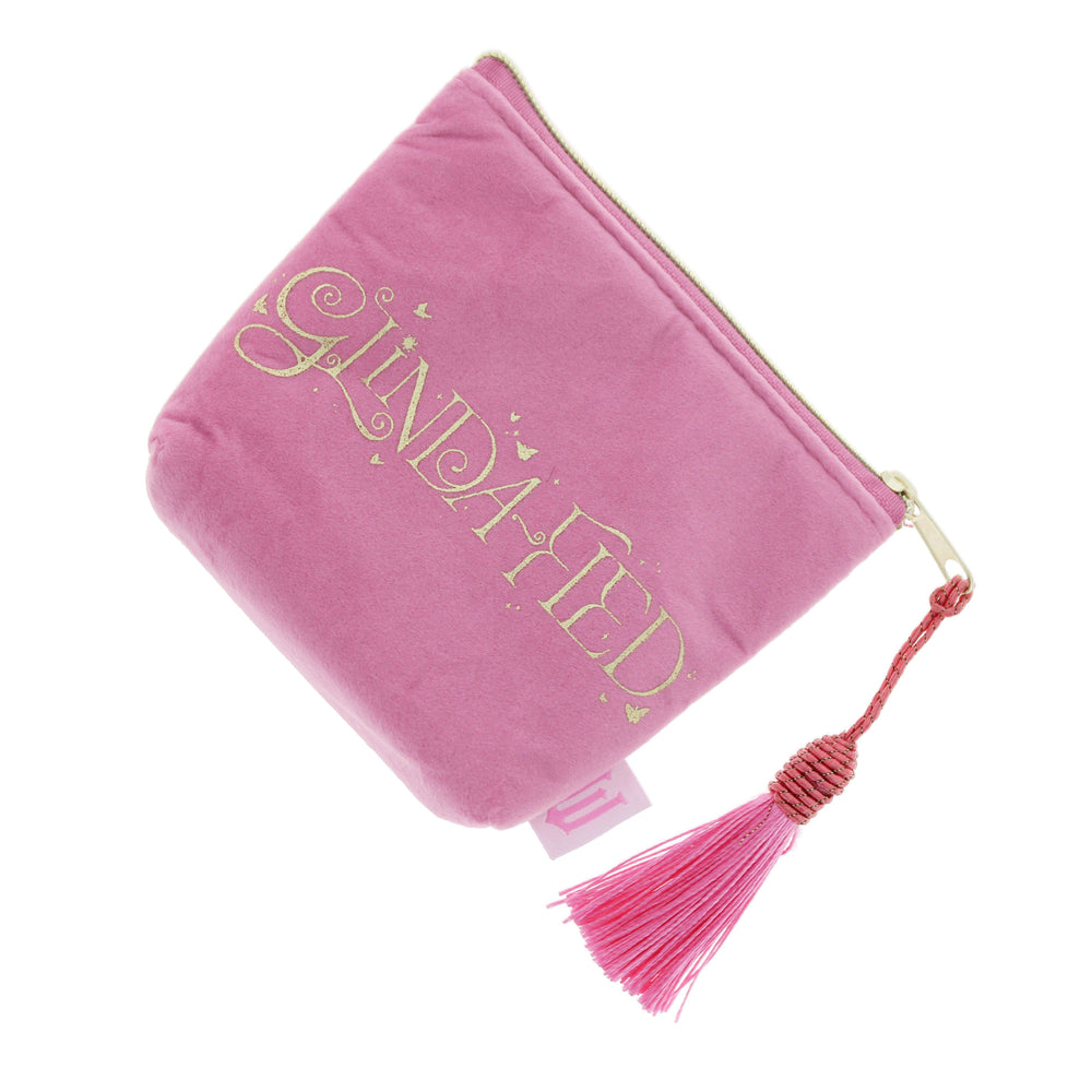 Pochette en Velours Rose Wicked - Glinda
