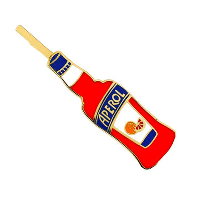 Aperol Bottle Hairpin